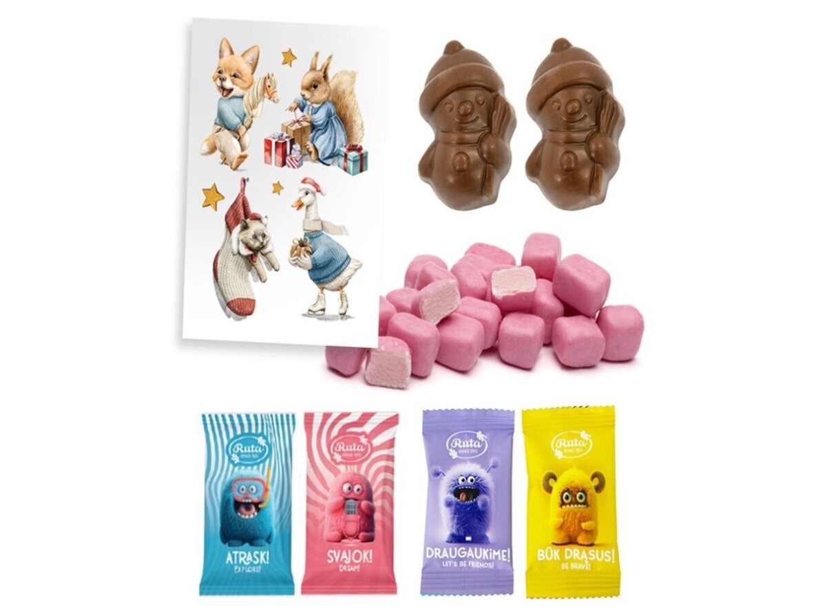 Saldainių dovanėlė Stebuklų namelis 80 g 1