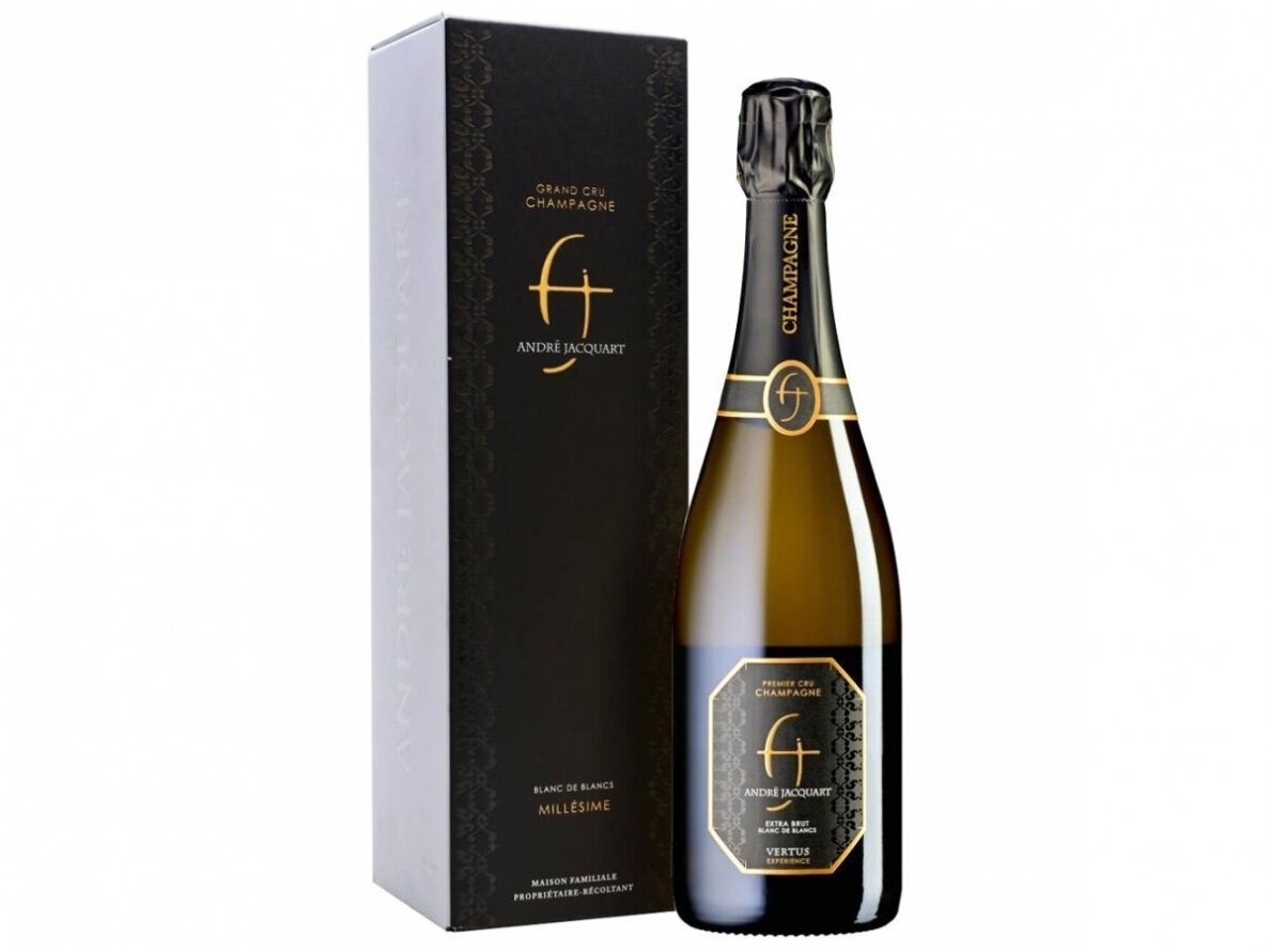 Šampanas Andre Jacquart Vertus Experience 1er Cru Extra Brut su dėž. 0,75 l