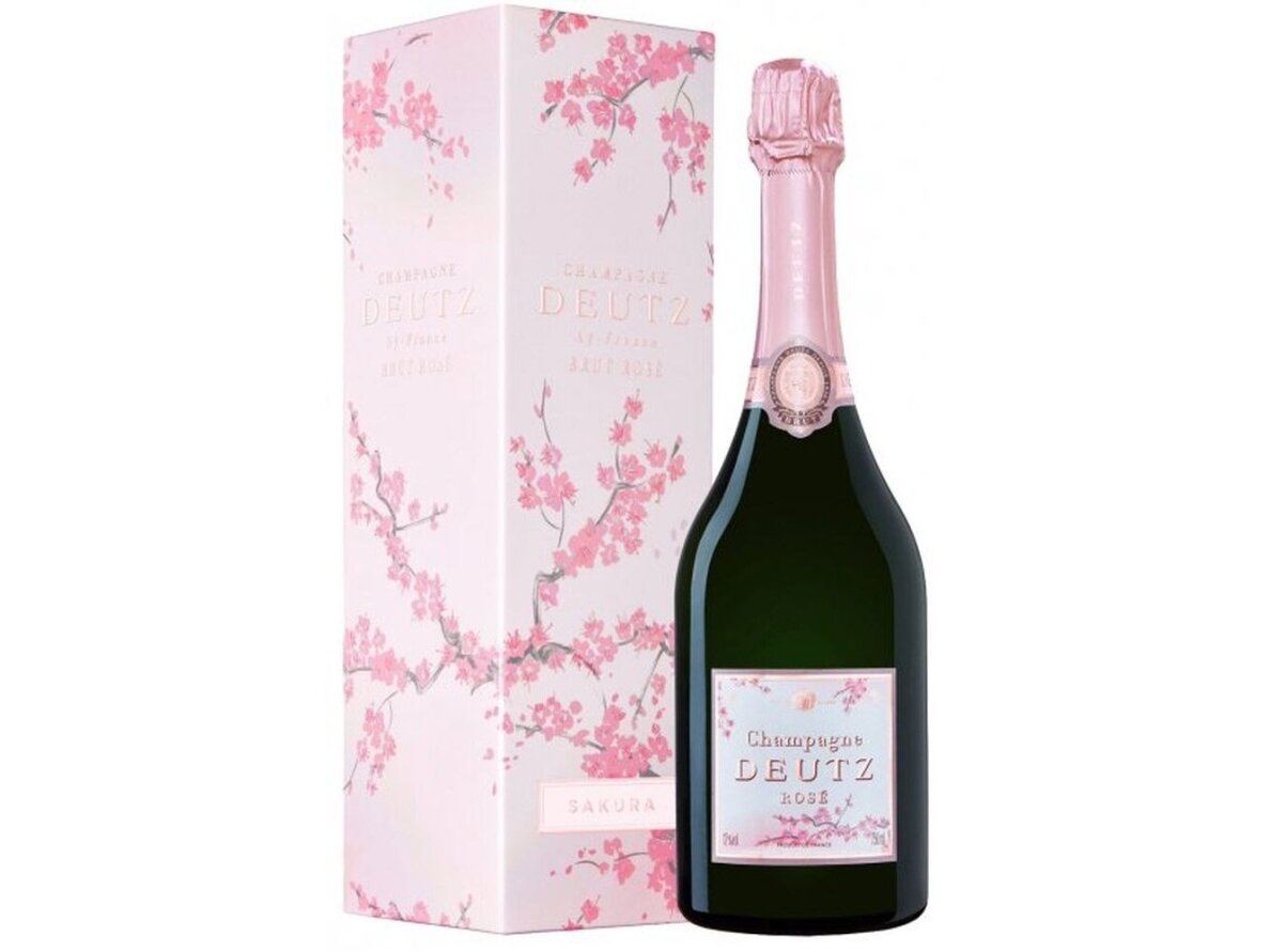 Šampanas Deutz Brut Rose Sakura su dėž. 0,75 l Šampanas Deutz Brut Rose Sakura su dėž. 0,75 l