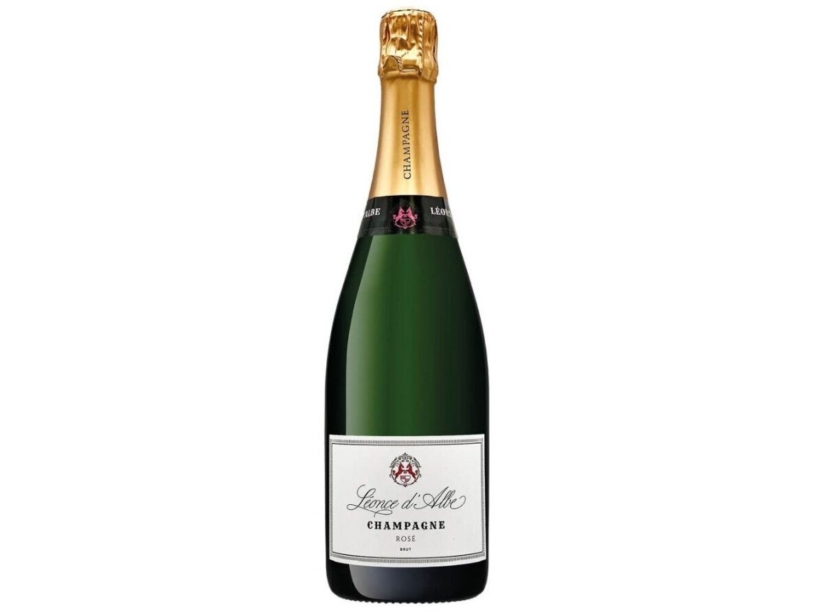 Šampanas Leonce d'Albe Rose Brut 0,75 l