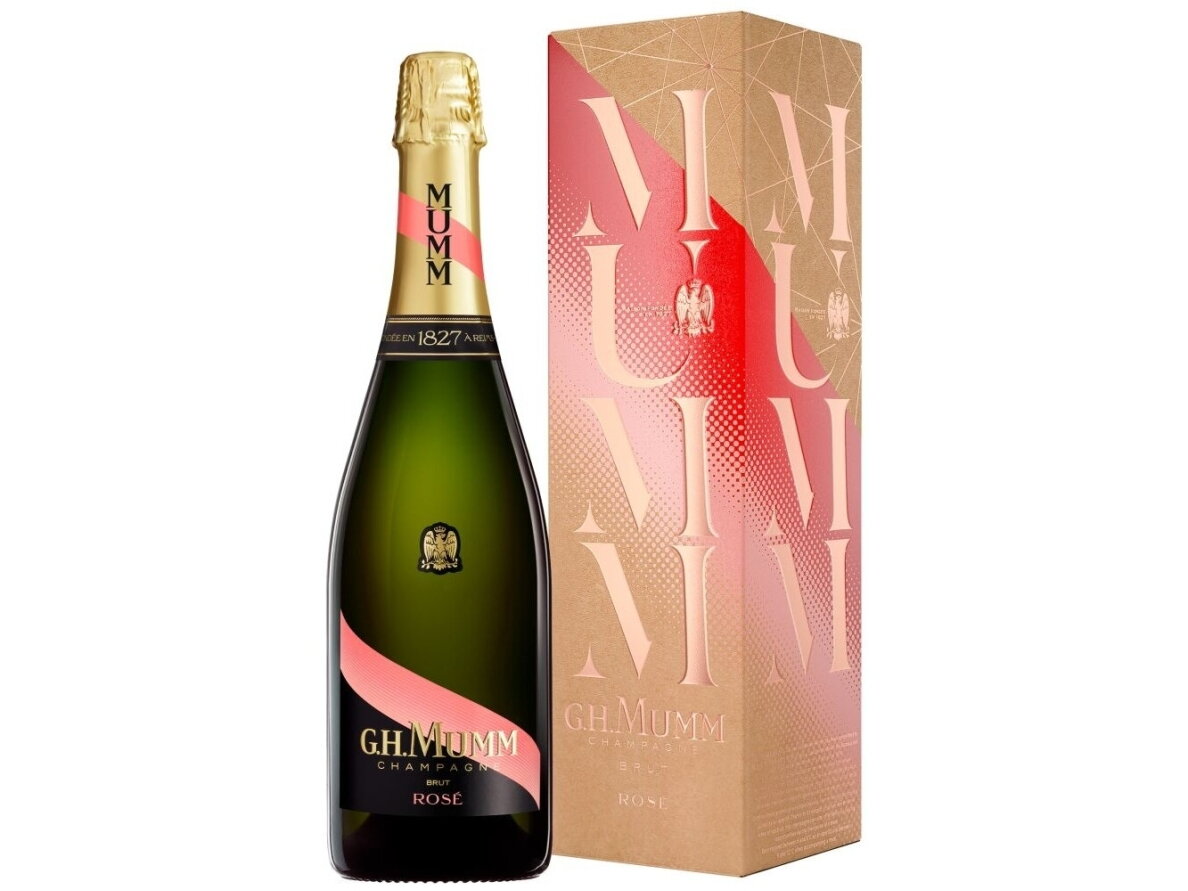Šampanas Mumm Cordon Rouge Rose Brut su dėž. 0,75 l Šampanas Mumm Cordon Rouge Rose Brut su dėž. 0,75 l