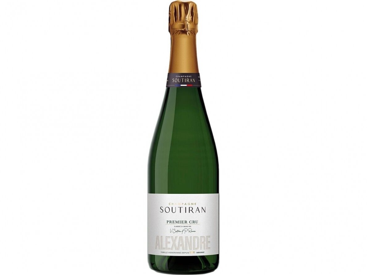 Šampanas Soutiran Cuvée Alexandre 1er Cru Brut 0,75 l Šampanas Soutiran Cuvée Alexandre 1er Cru Brut 0,75 l