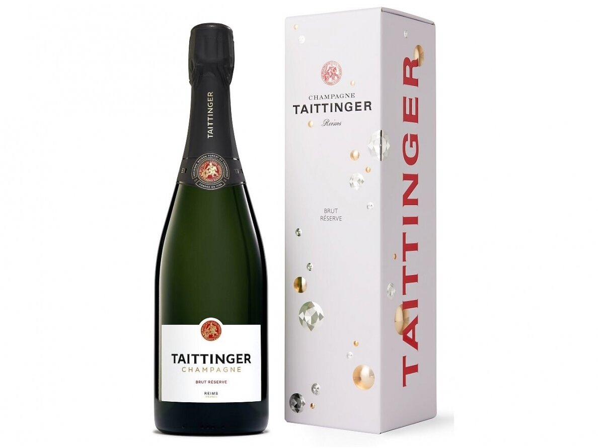 Šampanas Taittinger Reserve Brut su dėž. 0,75 l Šampanas Taittinger Reserve Brut su dėž. 0,75 l
