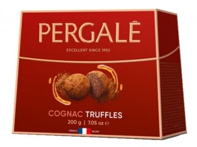 Saldainiai Pergalė Truffles Cognac 200 g