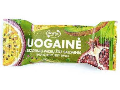 Saldainiai Želė Uogainė su granatais, kiviais ir pasifloromis 500 g