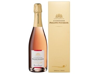 Šampanas Philippe Fourrier Rose Saignee su dėž. 0,75 l