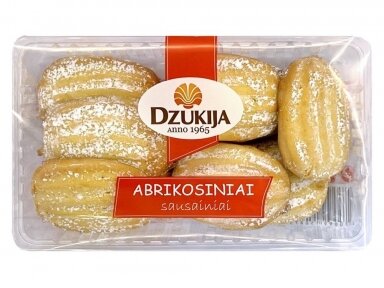 Sausainiai Abrikosiniai 250 g