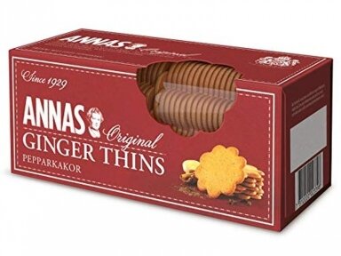 Sausainiai ANNAS imbieriniai 150 g