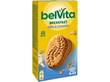 Sausainiai Belvita Milk & Cereals 300 g