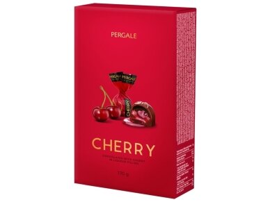 Saldainiai Pergalė Cherry Liqueur 170 g Saldainiai Pergalė Cherry Liqueur 170 g