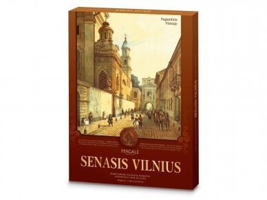Saldainiai Pergalė Senasis Vilnius 348 g Saldainiai Pergalė Senasis Vilnius 348 g