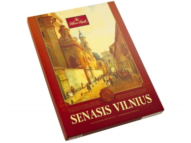 Saldainiai Pergalė Senasis Vilnius 348 g 1 Saldainiai Pergalė Senasis Vilnius 348 g 1