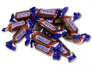 Saldainiai Snickers 1 kg Saldainiai Snickers 1 kg