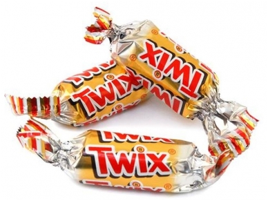 Saldainiai Twix 1 kg Saldainiai Twix 1 kg