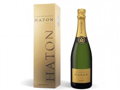 Šampanas Jean - Noel Haton Cuvee Reserve su dėž. 0,75 l