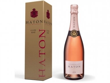 Šampanas Jean - Noel Haton Cuvee Rose su dėž. 0,75 l