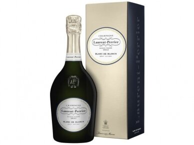 Šampanas Laurent Perrier Blanc de Blancs Brut su dėž. 0,75 l