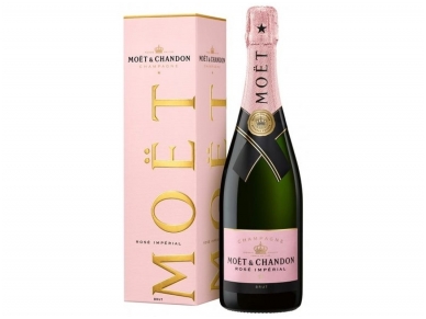Šampanas Moet Imperial Rose Brut su dėž. 0,75 l 1