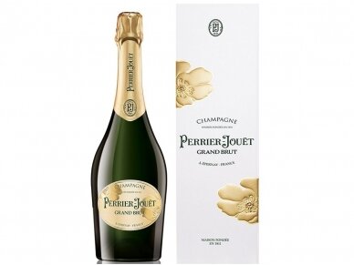Šampanas Perrier Jouet Cuvee Grand Brut su dėž. 0,75 l