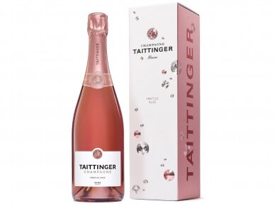 Šampanas Taittinger Prestige Rose Brut su dėž. 0,75 l Šampanas Taittinger Prestige Rose Brut su dėž. 0,75 l