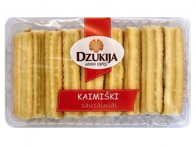Sausainiai Kaimiški su sviestu 255 g Sausainiai Kaimiški su sviestu 255 g