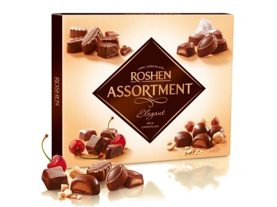 Saldainių rinkinys Roshen Elegant 145 g