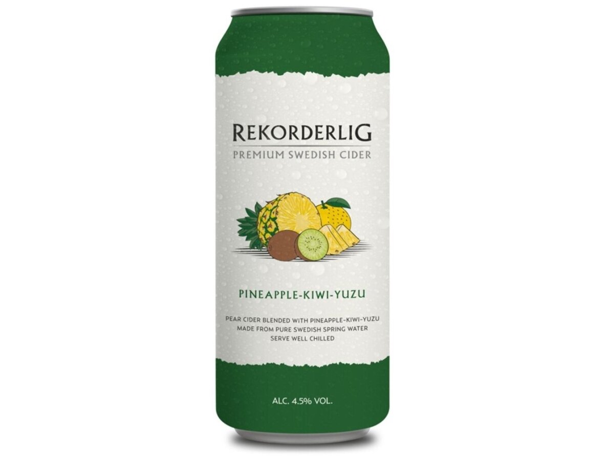 Sidras Rekorderlig Pineapple Kiwi Yuzu skard. 0,5 l