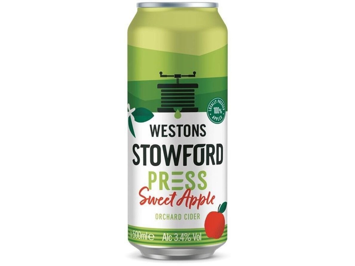 Sidras Stowford Press Sweet Apple skard. 0,5 l Sidras Stowford Press Sweet Apple skard. 0,5 l