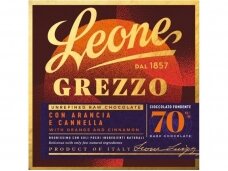 Šokoladas Leone Grezzo 70 g