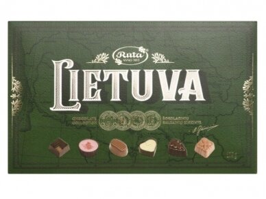 Šokoladinių saldainių kolekcija Lietuva 175 g
