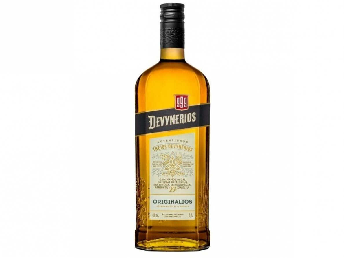 Spiritinis gėrimas Devynerios Orginalios 0,7 l Spiritinis gėrimas Devynerios Orginalios 0,7 l