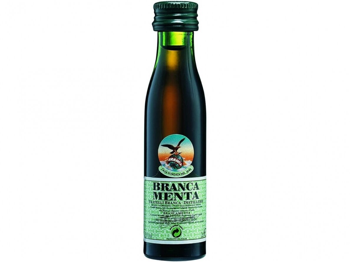 Spiritinis gėrimas Fernet Branca Menta Bitter 0,02 l mini Spiritinis gėrimas Fernet Branca Menta Bitter 0,02 l mini