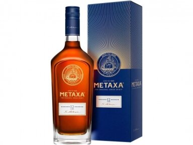 Spiritinis gėrimas Metaxa 12* su dėž. 0,7 l