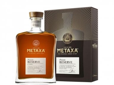 Spiritinis gėrimas Metaxa Private Reserve su dėž. 0,7 l