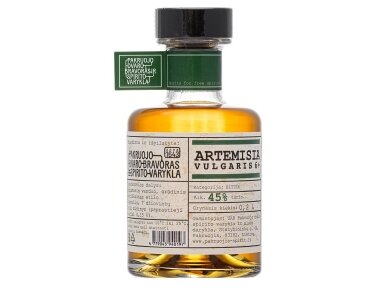 Spiritinis gėrimas Pakruojo dvaro Artemisia Vulgaris 6+ Bitter 0,2 l