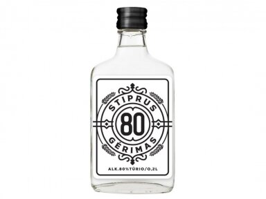 Spiritinis gėrimas Stiprus 80 0,2 l