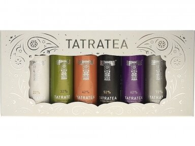 Spiritinis gėrimas Tatratea Rinkinys 6 x 0,04 l mini