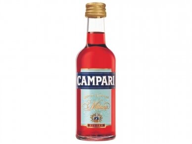 Spiritinis gėrimas Campari Bitters 0,05 l mini Spiritinis gėrimas Campari Bitters 0,05 l mini