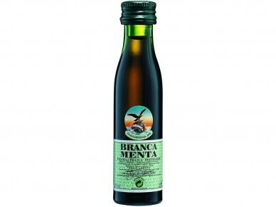 Spiritinis gėrimas Fernet Branca Menta Bitter 0,02 l mini Spiritinis gėrimas Fernet Branca Menta Bitter 0,02 l mini