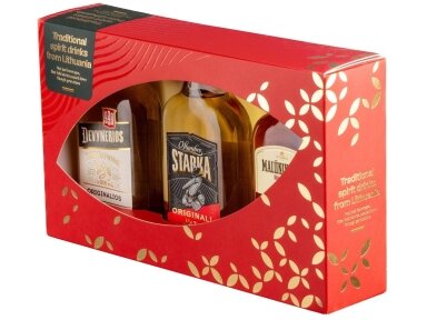 Stumbro Trauktinių rinkinys 3 x 0,1 l