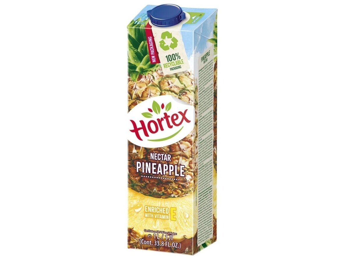 Sultys Hortex ananasų nektaras 1 l Sultys Hortex ananasų nektaras 1 l