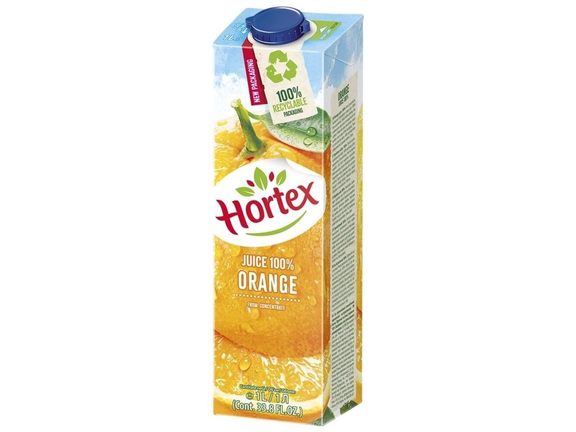 Sultys Hortex apelsinų 100 % 1 l Sultys Hortex apelsinų 100 % 1 l