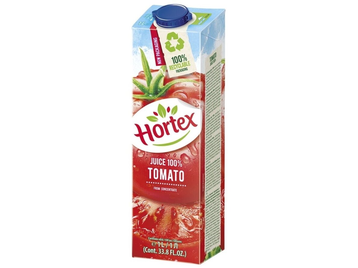 Sultys Hortex pomidorų 100 % 1 l Sultys Hortex pomidorų 100 % 1 l