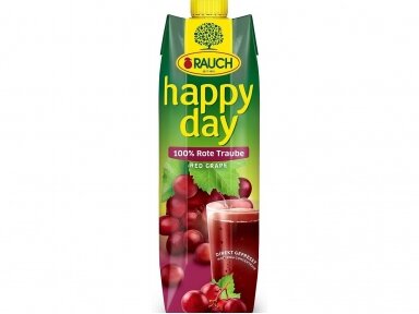 Sultys Happy Day raudonųjų vynuogių nektaras 1 l