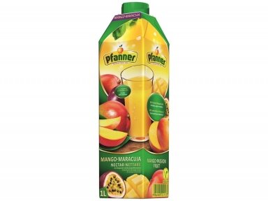 Sultys Pfanner mangų ir pasiflorų nektaras 1 l