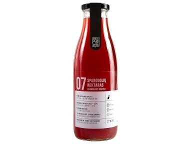 Sultys Spanguolių nektaras stikle 0,75 l