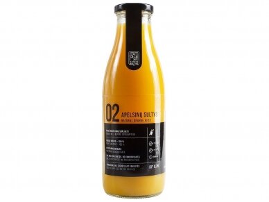 Sultys Apelsinų stikle 0,75 l Sultys Apelsinų stikle 0,75 l
