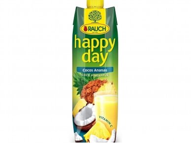 Sultys gėrimas Happy Day kokosų - ananasų 1 l Sultys gėrimas Happy Day kokosų - ananasų 1 l
