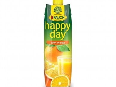 Sultys Happy Day apelsinų 100 % 1 l Sultys Happy Day apelsinų 100 % 1 l