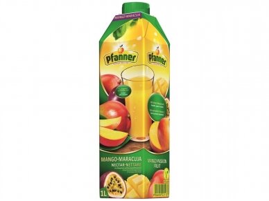 Sultys Pfanner mangų ir pasiflorų nektaras 1 l Sultys Pfanner mangų ir pasiflorų nektaras 1 l